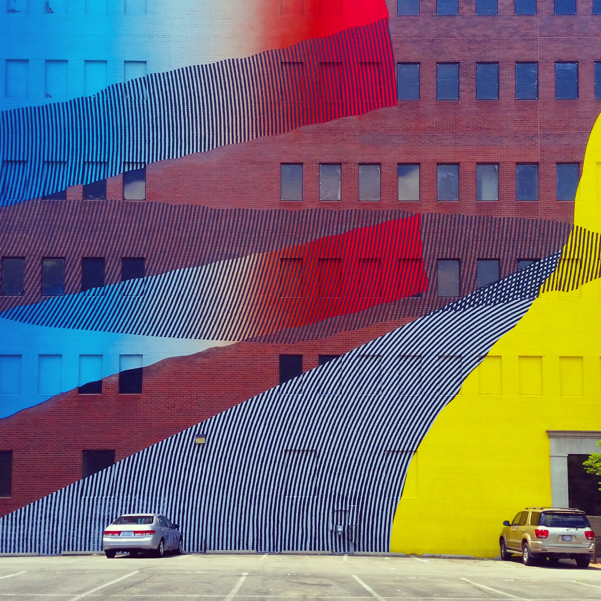 The street art in NoMA brightens up any winter day!