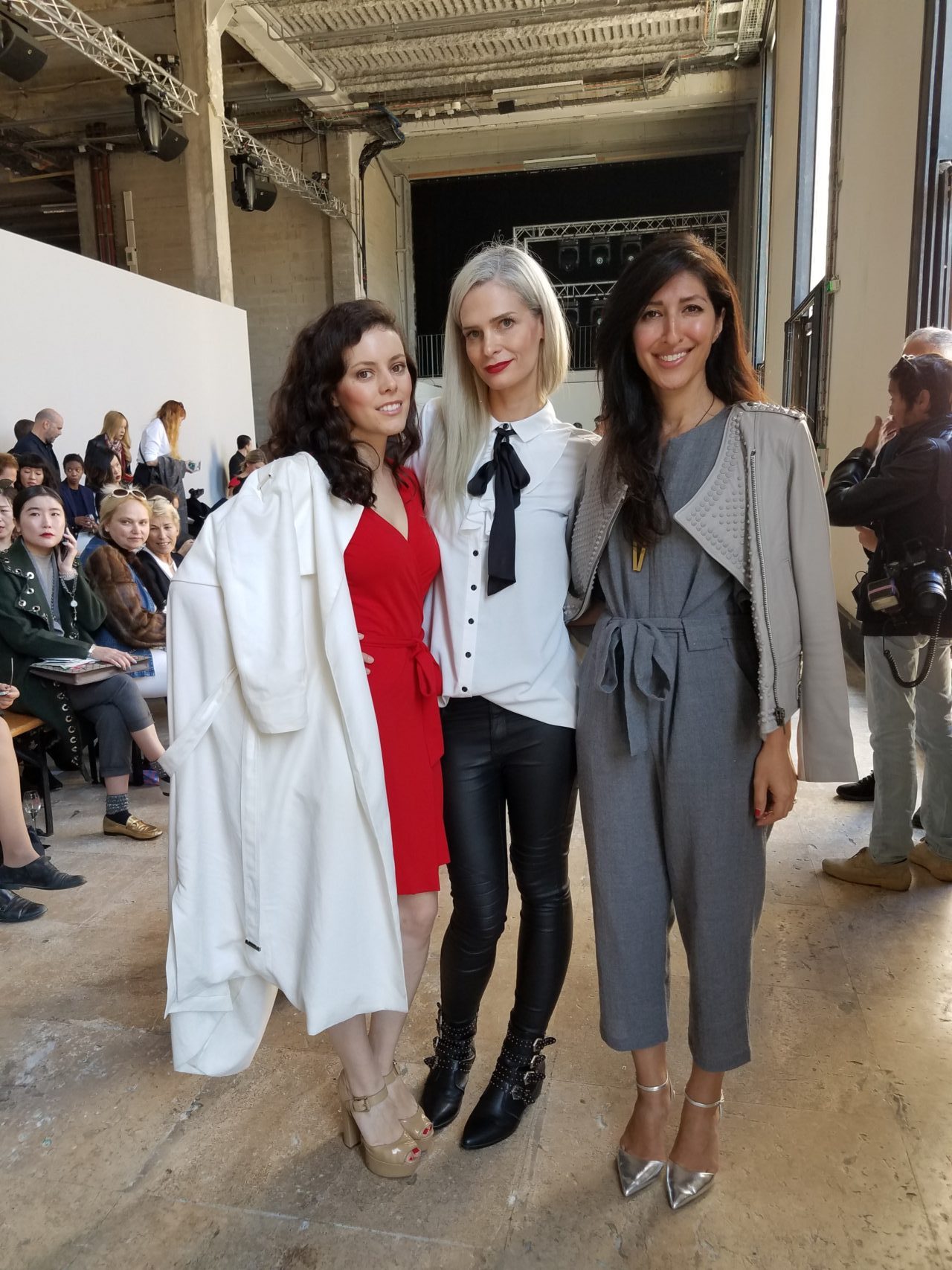 Pre-show | Palais de Tokyo | Loved sharing this show experience with these two beauties!